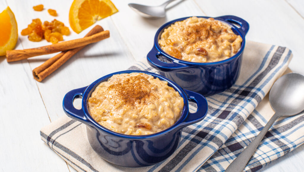 Bourbon Raisin and Basmati Rice Puddings