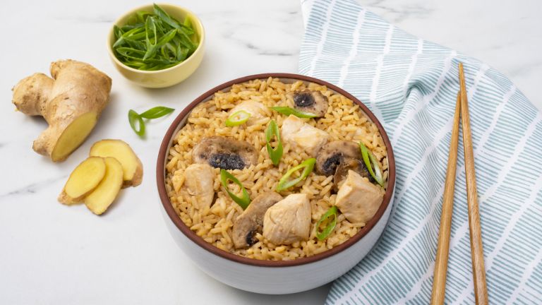 Chicken and Ginger Fried Rice