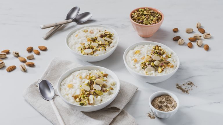 Coconut and Cardamom Rice Pudding