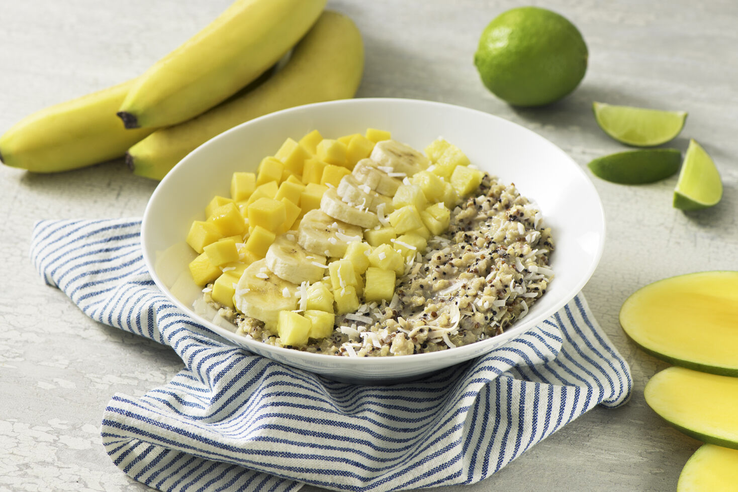 Creamy Coconut Tropical Quinoa