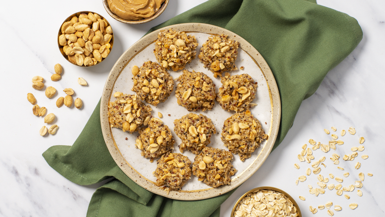 Easy No-Bake Peanut Butter Quinoa Cookies | Success® Rice