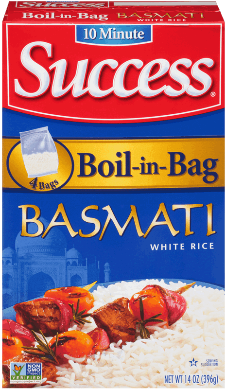 Boil-in-Bag Basmati Rice | Success® Rice