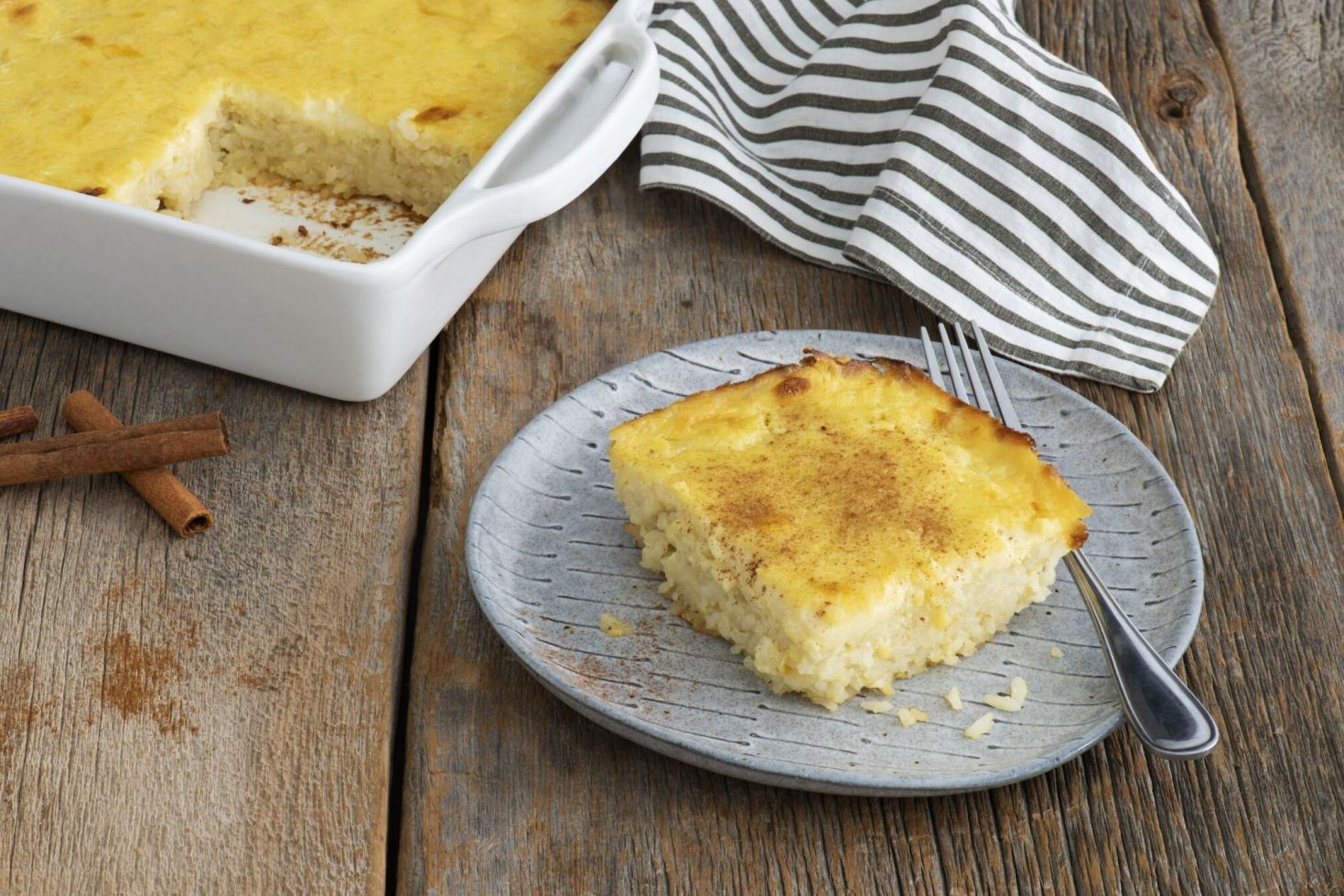 Old-Fashioned Baked Rice Pudding