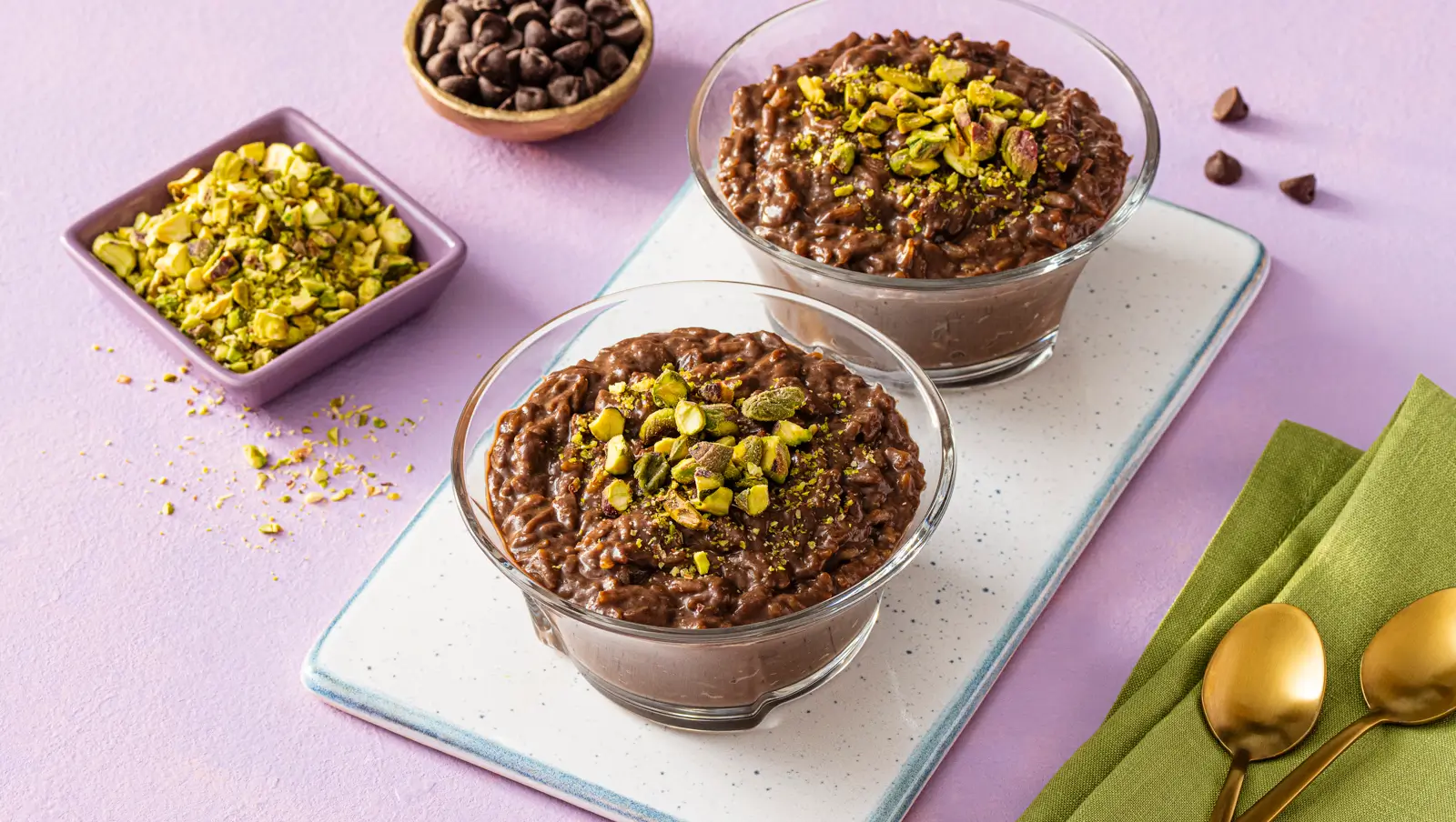 Dubai Chocolate Rice Pudding Recipe