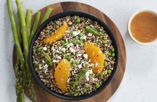 Asparagus & Orange Quinoa Salad