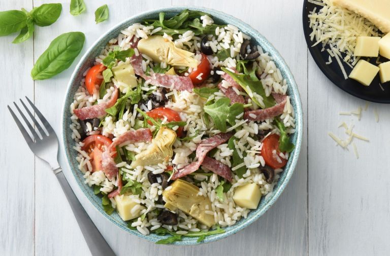Italian Rice and Antipasto Salad