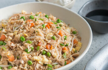 Quick & Easy Chicken Fried Rice with Jasmine Rice