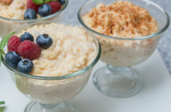 Creamy Rice Pudding with White Rice