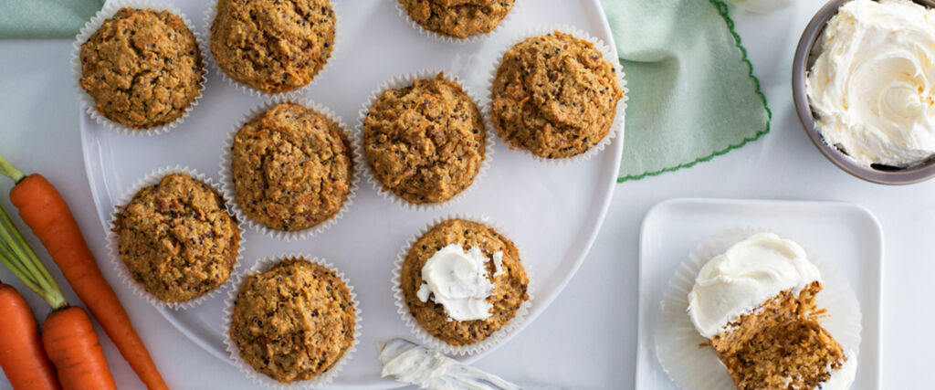 Carrot Quinoa Muffins