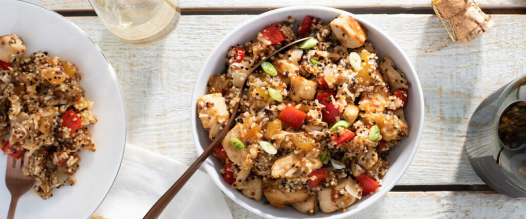 Chicken Mango Chutney with Quinoa