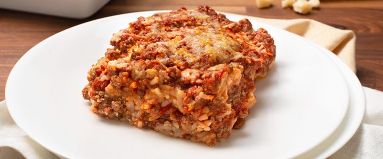 Three-Cheese Gluten Free Lasagna with Brown Rice | Success® Rice