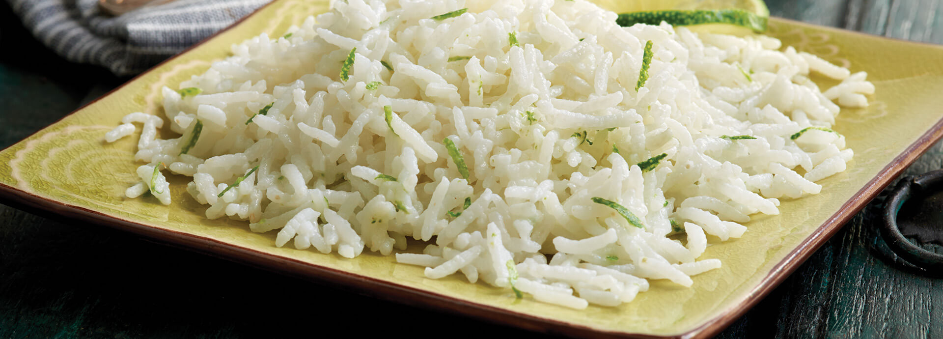 Zesty Coconut Lime Basmati Rice Success® Rice
