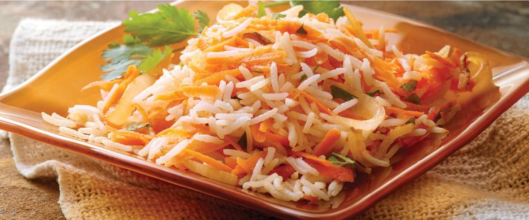 Ginger and Carrot Rice