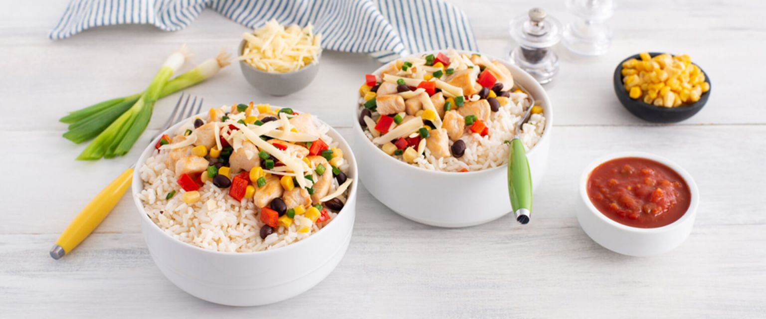 Southwestern Chicken and Rice Bowl