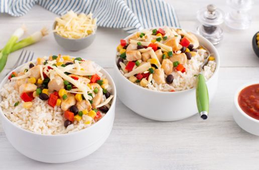 Southwestern Chicken and Rice Bowl