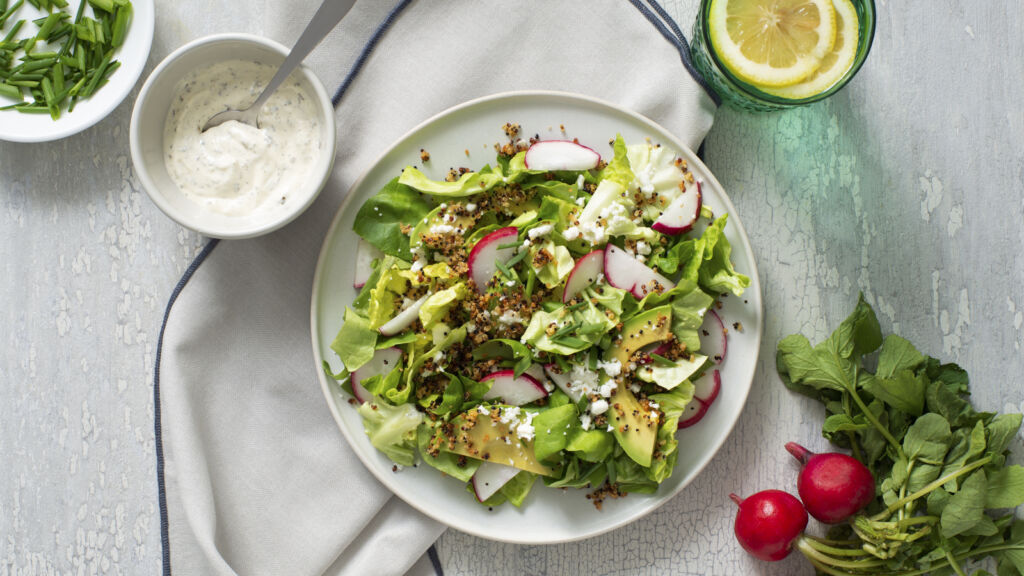 Crunchy Quinoa Spring Salad