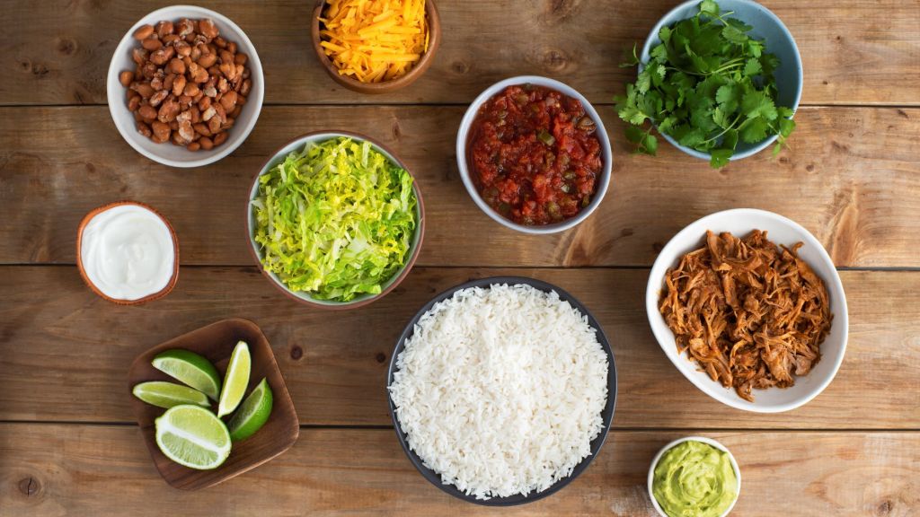 Southwestern inspired flavors with rice 