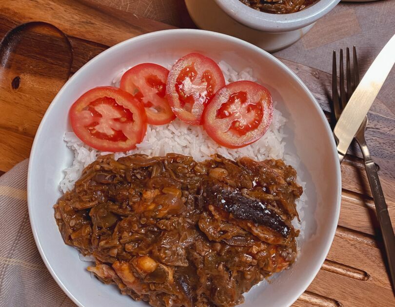 Liberian Okra Soup With Rice & Smoked Fish Success® Rice