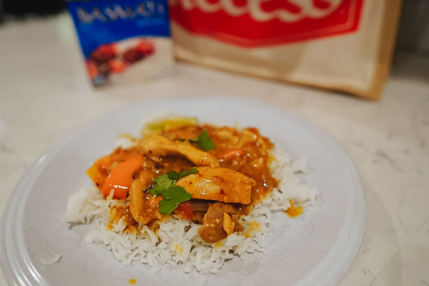 Coconut Chicken Curry with Basmati