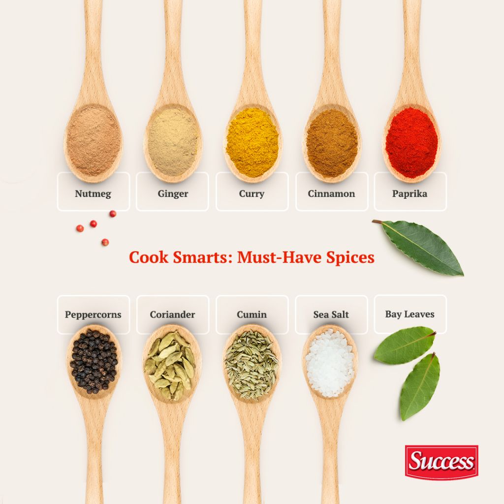 Must-have spices in a chef's kitchen