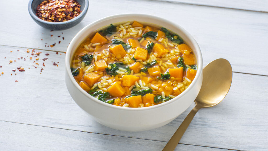 red-lentil-sweet-potato-soup-with-ginger-turmeric-and-kale