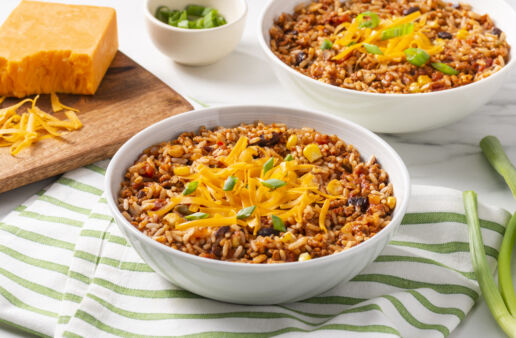 vegetarian-chili-with-rice-black-beans-corn-bell-peppers-and-cheddar-cheese