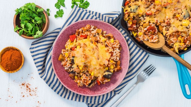 One-Pot Mexican Rice Casserole