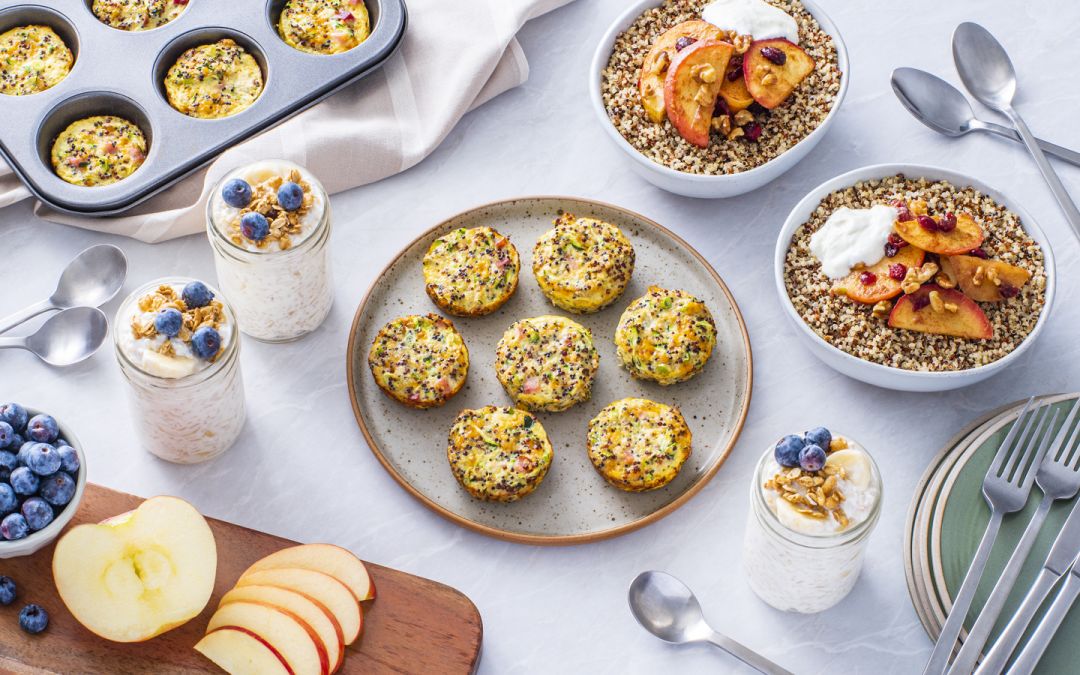Breakfast Ideas with Brown Rice and Quinoa