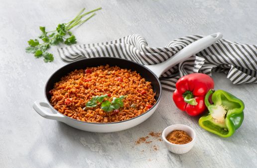 Spanish Rice recipe with peppers