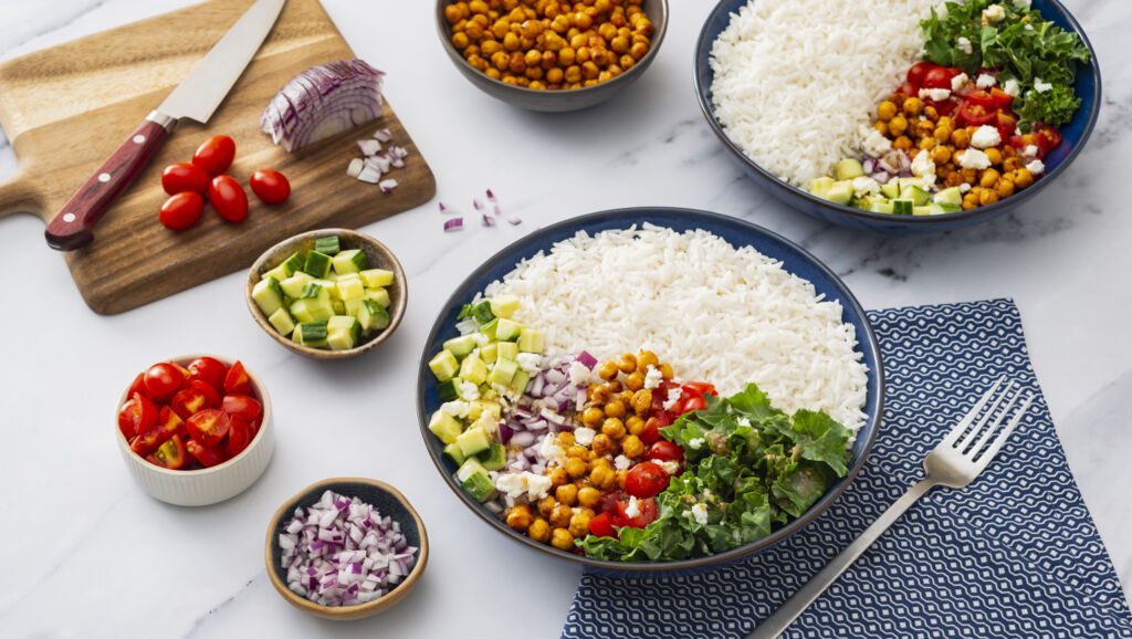 Mediterranean Rice Bowl