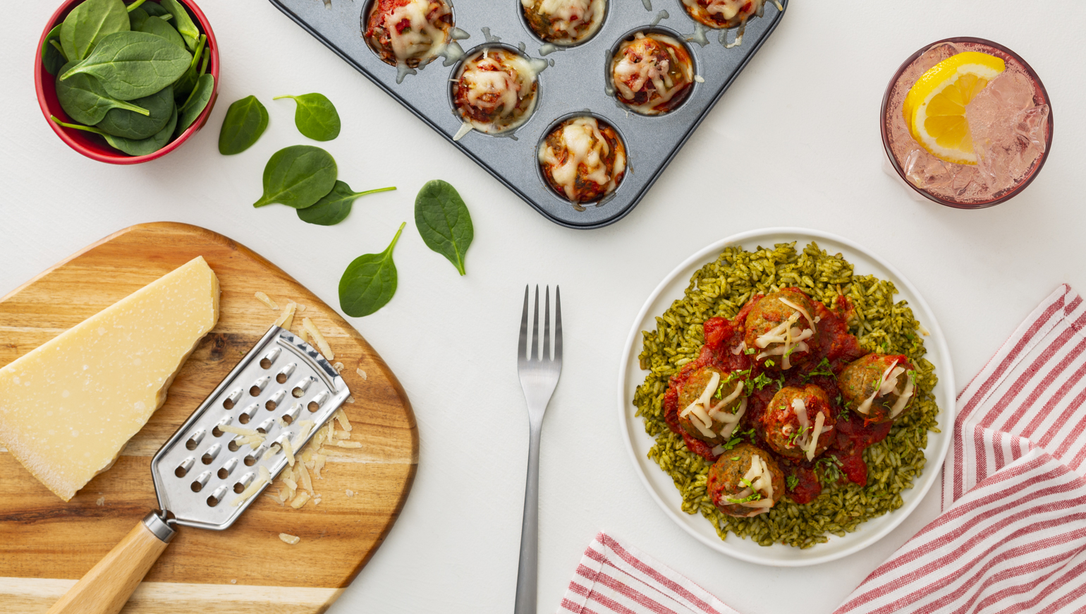 Meatloaf Mini Chicken Parmesan Bites| Success®Rice