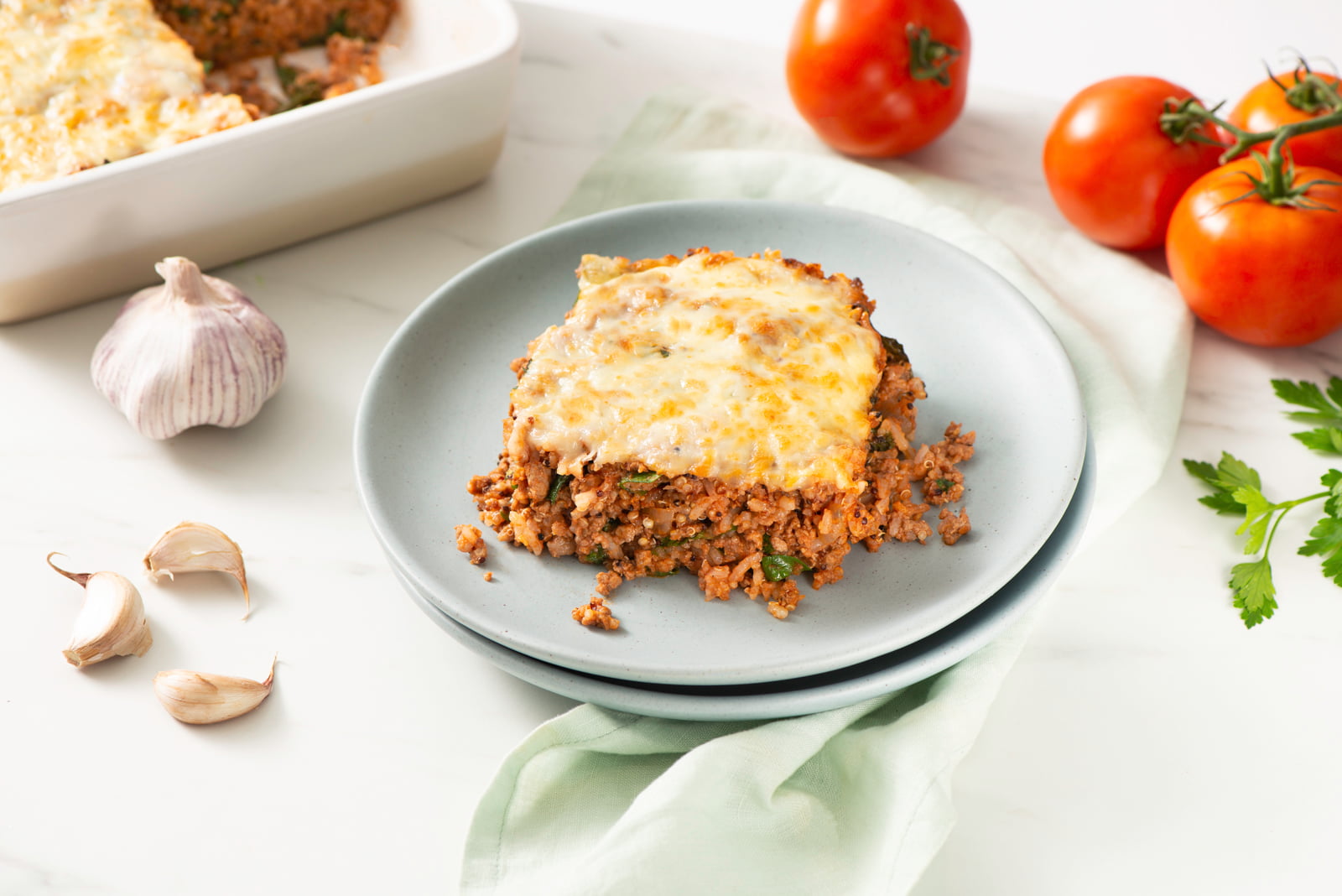 Spinach Quinoa Sloppy Joes Casserole Success® Rice