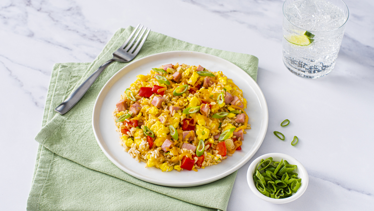 Cheesy Denver Omelet StirFried Rice Success®Rice
