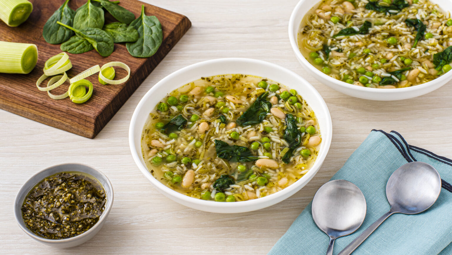 Spring Pea Rice Spring Minestrone with Rice and Peas | Success® Rice