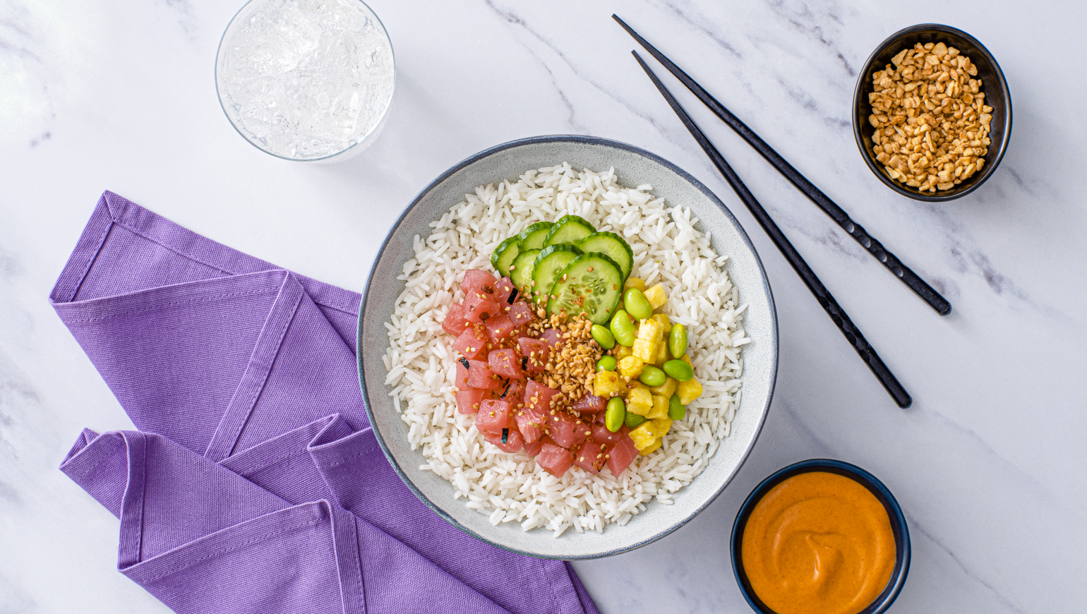 Spicy Mayo Poke Bowl Success® Rice