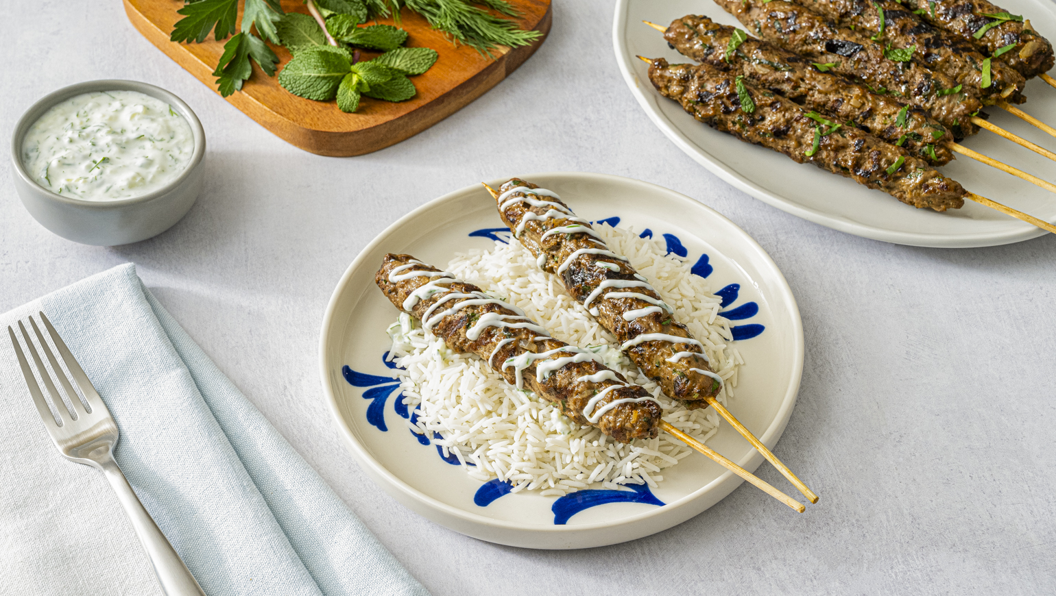 Lamb Kebabs with Basmati Rice | Success®