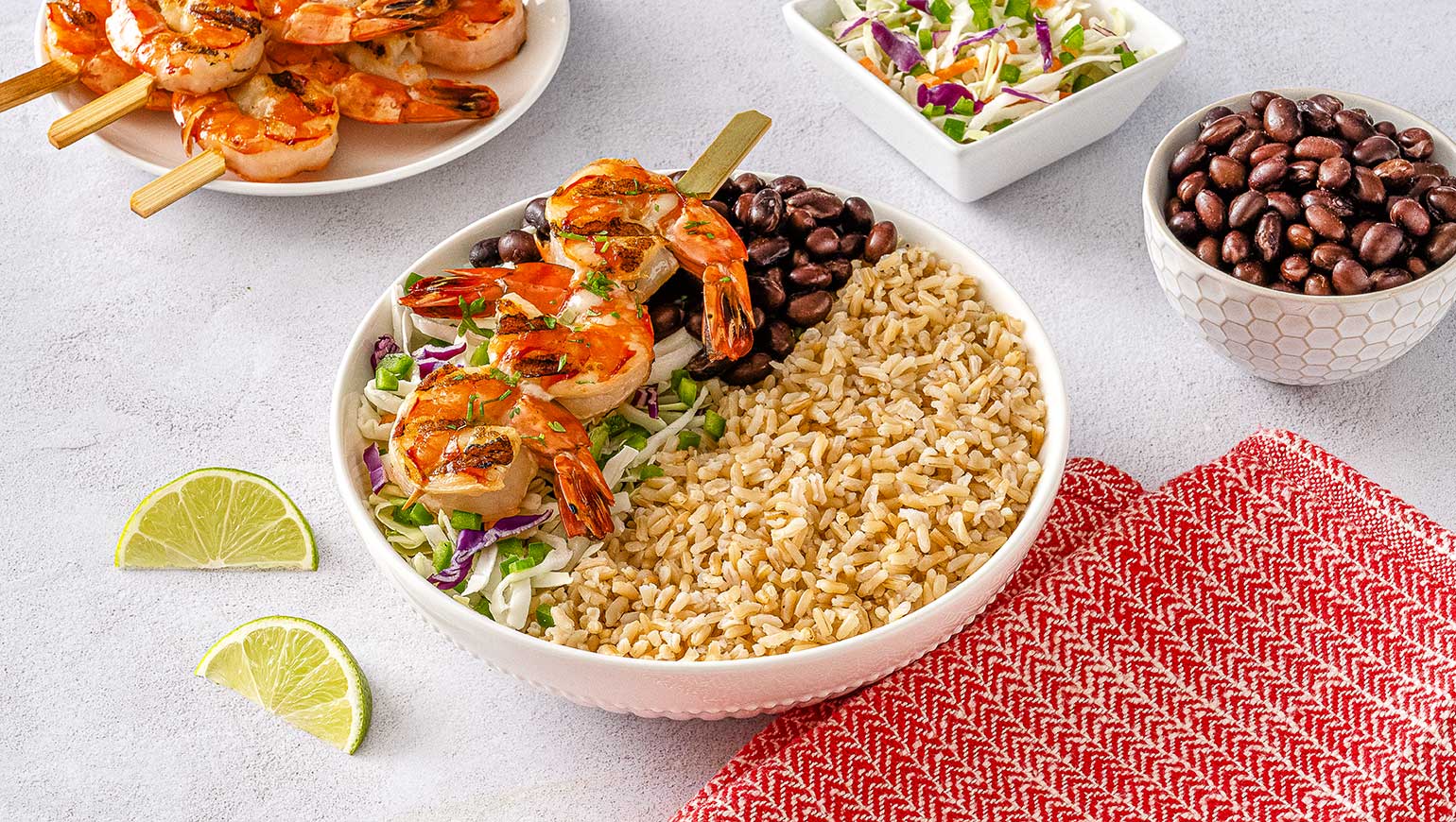 Grilled Mexican Shrimp Bowl with Rice | Success® Rice