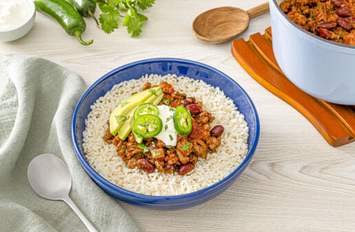 One Pot Chili with Rice Recipe