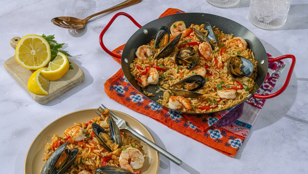 paella de mariscos