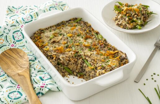 QUINOA GREEN BEAN CASSEROLE