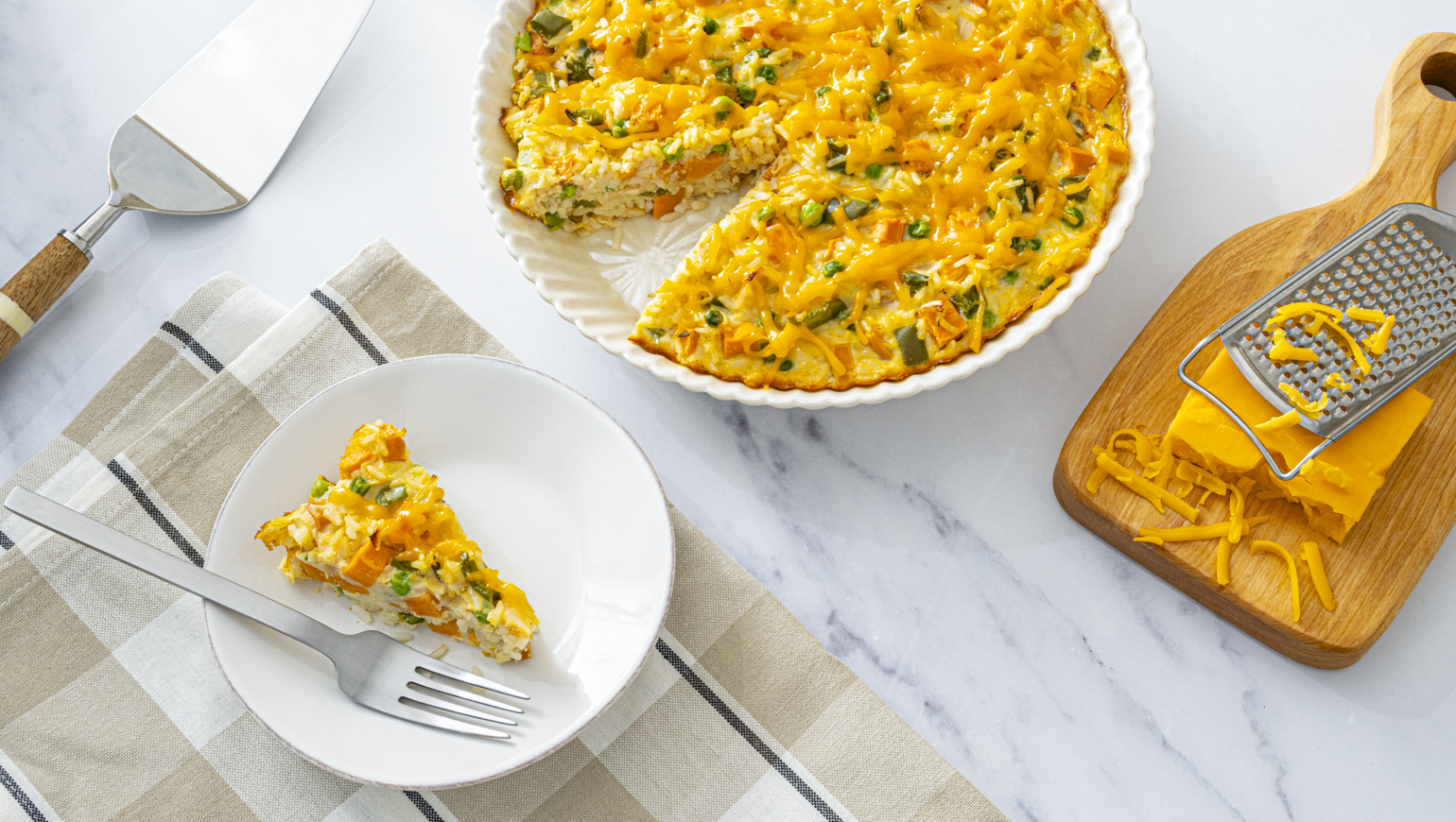 Savory Sweet Potato & Rice Pie | Success® Rice