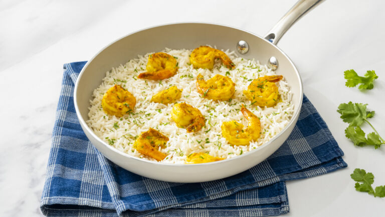 Shrimp Ginger & Turmeric Rice