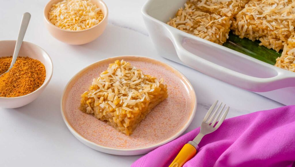 Biko Filipino Sticky Rice Cake