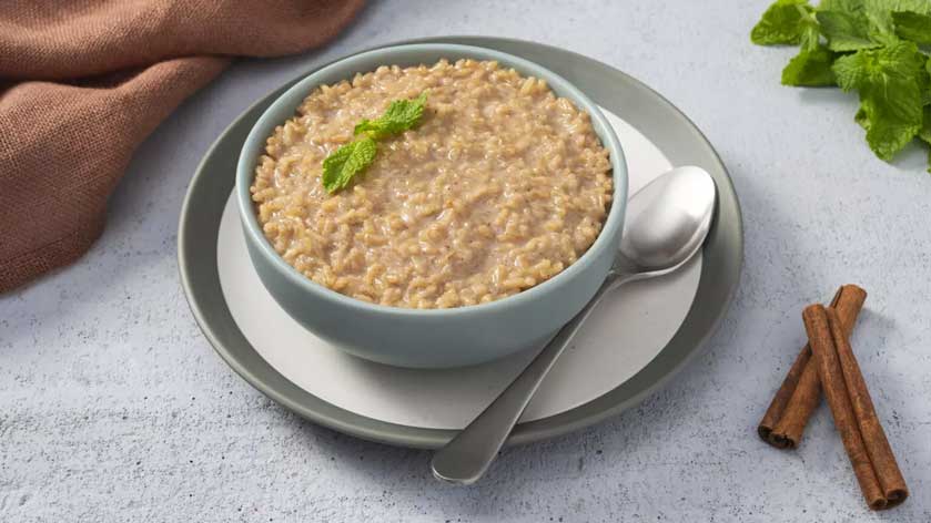 Creamy Brown Rice Pudding