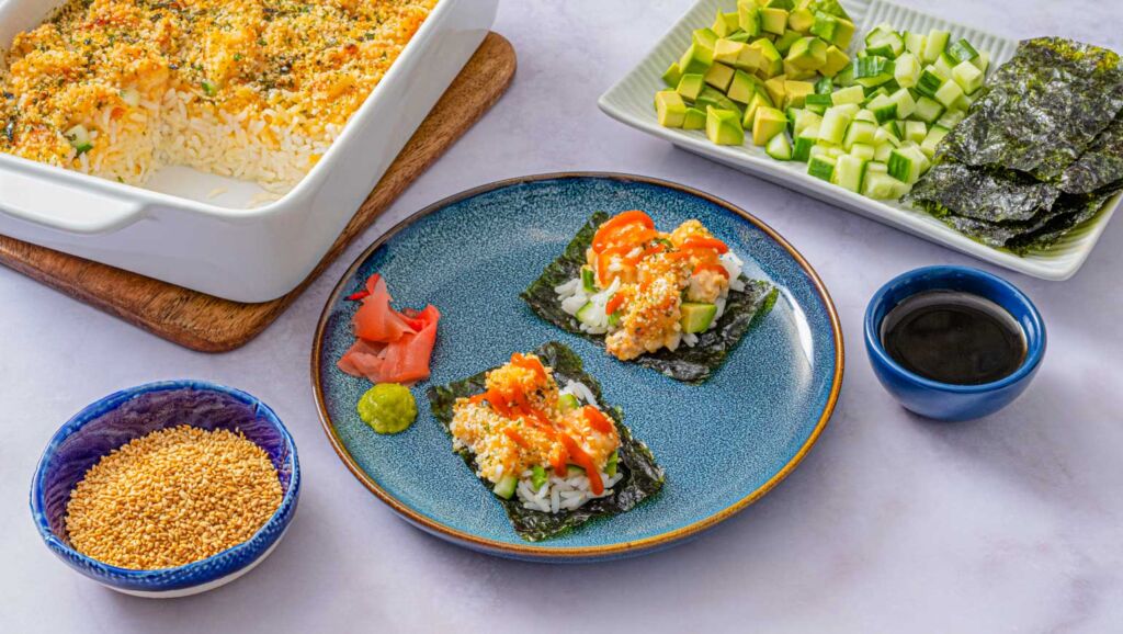 sushi bake
