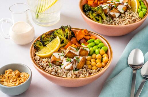 tofu protein power bowl