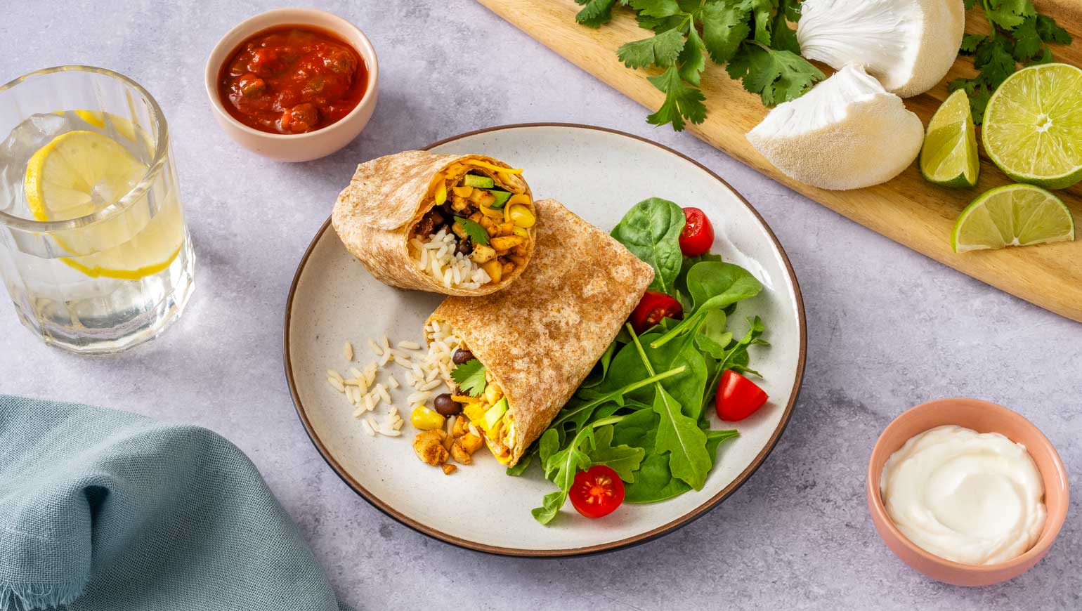 Vegan Chicken Burrito Success® Rice
