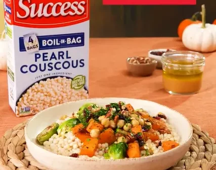 success rice autumn pearl couscous bowl recipe