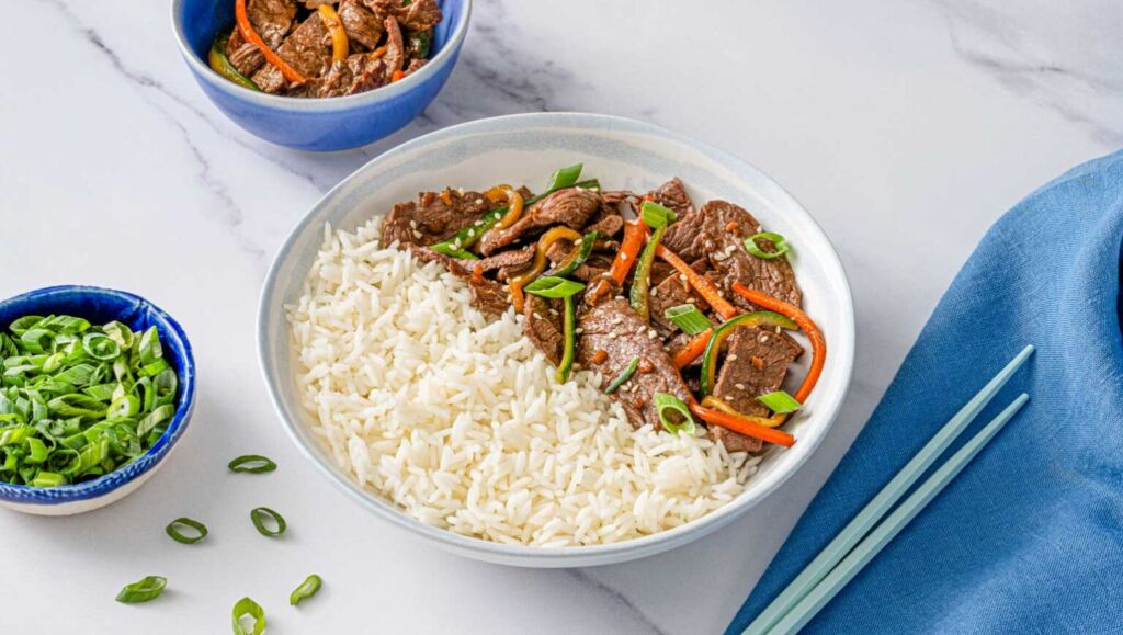 beef bulgogi rice bowl