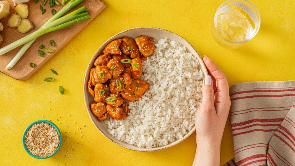 Sticky Honey Gochujang Chicken